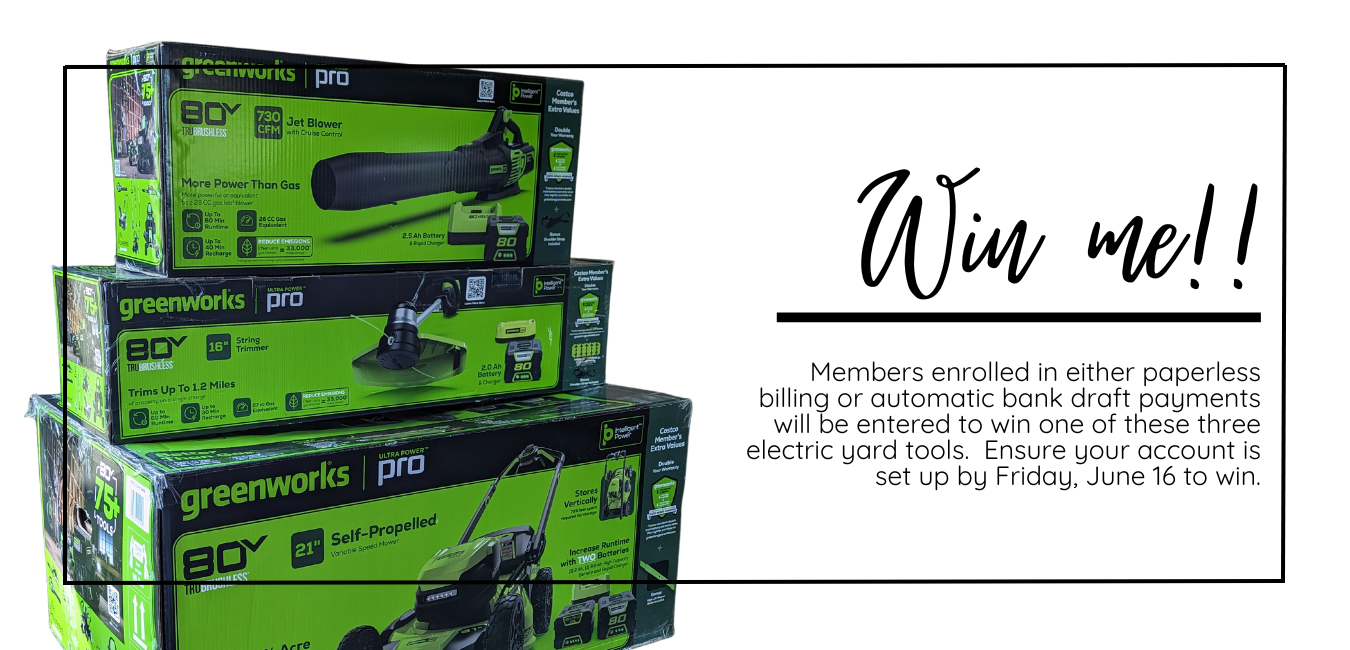 Win electric lawn equipment