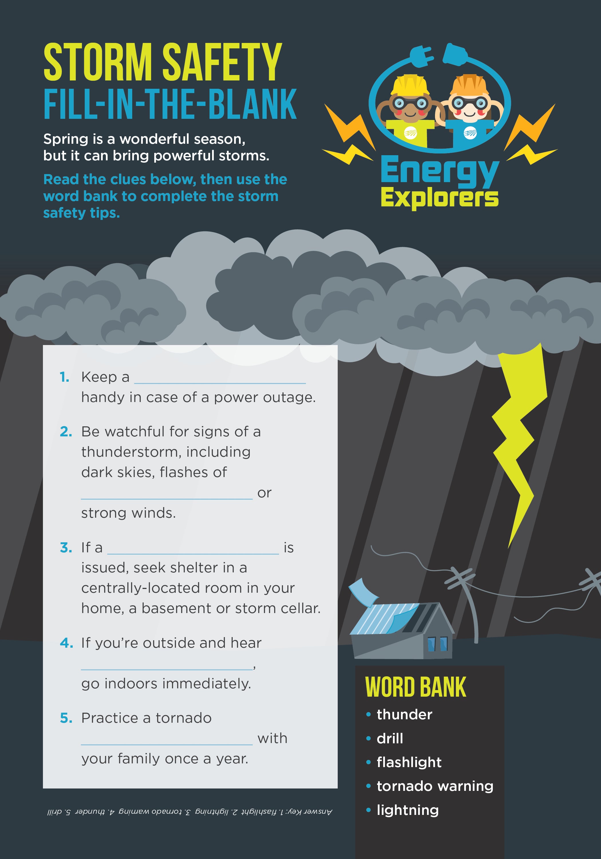 Storm Fill In The Blanks