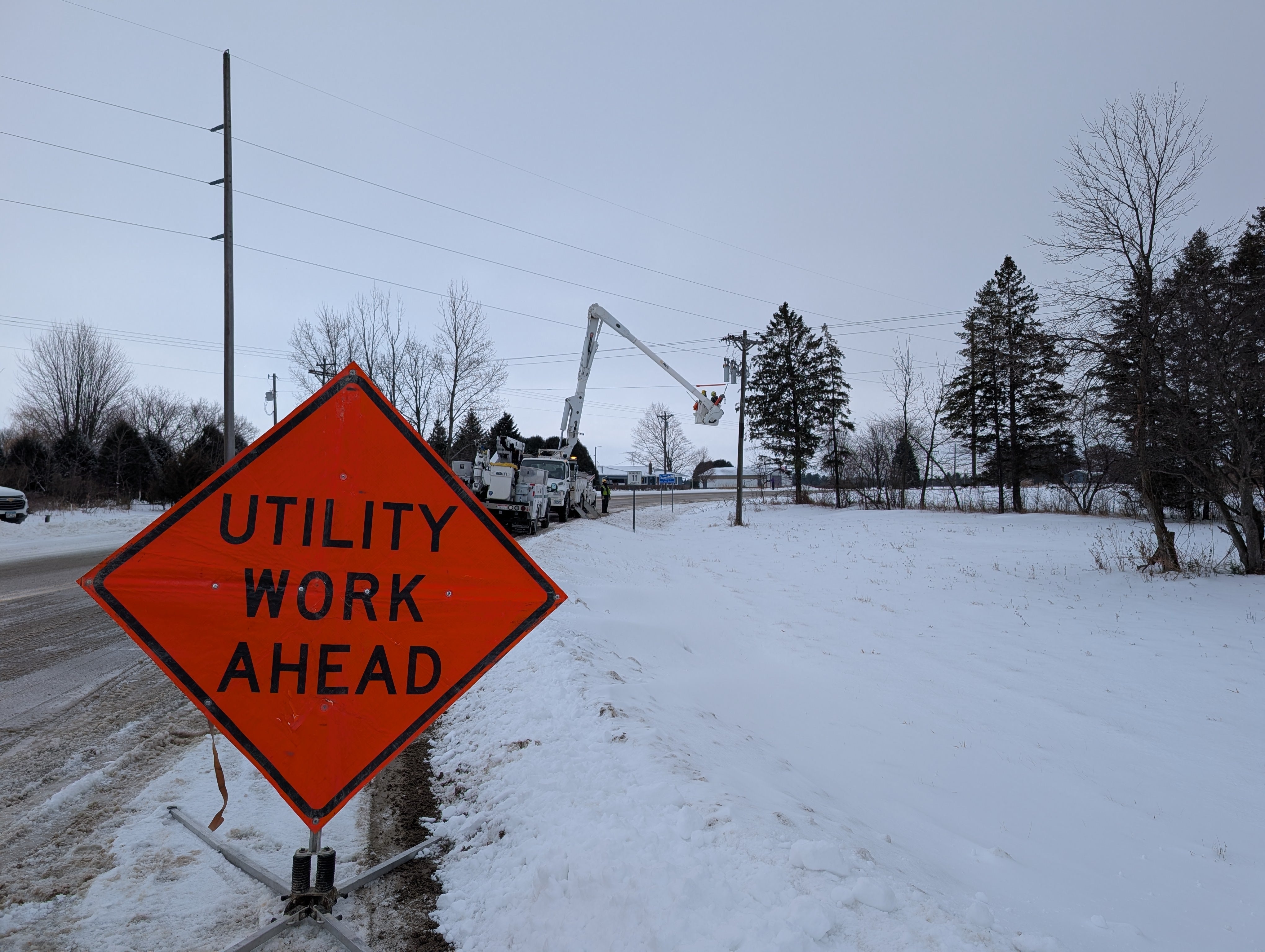 Utility Work Ahead
