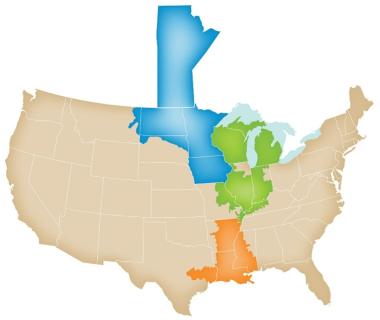 MISO Map