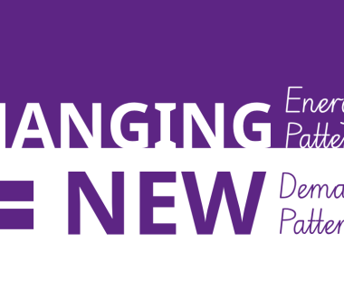 Changing Energy Use Patters equals New Demand Patterns